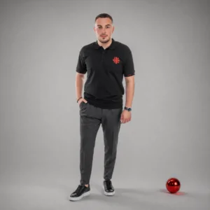 Tricou Polo Nou – Ediție Premium Designer | 240 g/m² | Bumbac USA