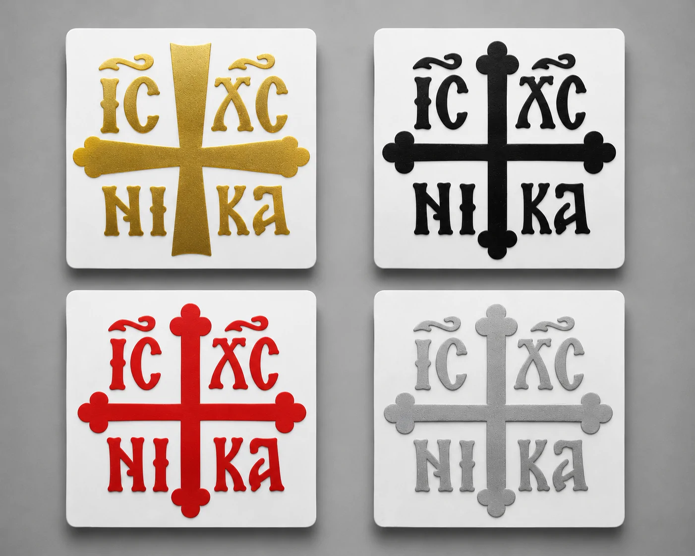 Sticker Auto Sf. Cruce - Protecție UV