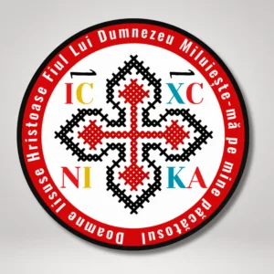 Sticker Auto Rugăciunea Inimii Traditional