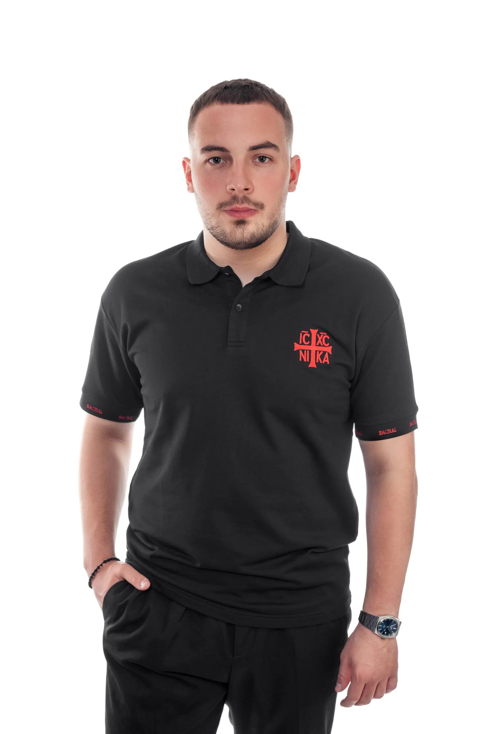 Tricou Polo Nou – Ediție Premium Designer | 240 g/m² | Bumbac USA